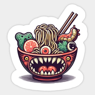 Ramen Kaibutsu Sticker